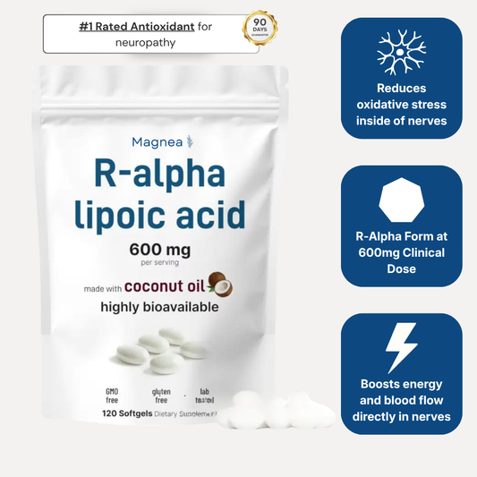 Pure R-Alpha Lipoic Acid - 600mg